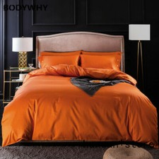 Conjunto de roupa de cama 2020 Hot Premium algodão luxo ultra macio cor sólida solteiro comprar usado  Enviando para Brazil