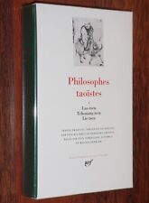 Pléiade philosophes taoistes d'occasion  Auray