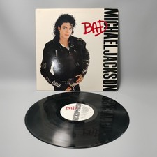 Michael Jackson - Bad 1987 Original Press LP Vinyl Epic Records comprar usado Michael Jackson - Bad 1987 Original Press LP Vinyl Epic Records comprar usado  Enviando para Brazil