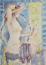 Roger harot aquarelle d'occasion  Le Havre-