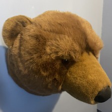 Usado, Oliver cabeça de urso grande de pelúcia para quarto infantil comprar usado  Enviando para Brazil