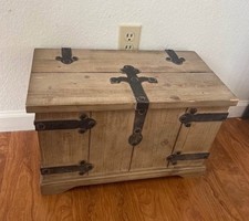 Wooden chest storage for sale  San Diego