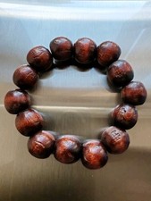 Buddhist wooden bracelet for sale  BATH