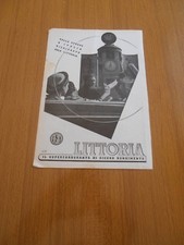 1937 littoria carburante usato  Roma