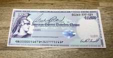 Usado, Cheque de viagem American Express US$ 500 dólares americanos bom estado comprar usado Usado, Cheque de viagem American Express US$ 500 dólares americanos bom estado comprar usado  Enviando para Brazil
