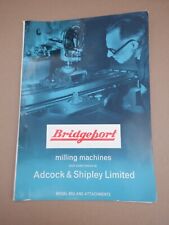 Bridgeport sales catalogue for sale  Shipping to Ireland