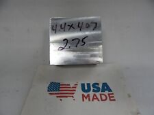 Usado, 2-3/4" X 4" X 4-3/8 6061 BARRA PLANA DE ALUMÍNIO sólida T6511 estoque de moinho 2,75 de espessura comprar usado  Enviando para Brazil