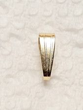 NOVO 1 PEÇA OURO AMARELO SÓLIDO 14K 8 MM ENCAIXE NA FIANÇA DO FARDO 4/PENDENTE SERVIÇO MÉDIO, usado comprar usado  Enviando para Brazil