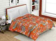 Colcha indiana feita à mão Kantha colcha de algodão cobertor estampa paisley queen comprar usado  Enviando para Brazil