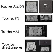 Touche clavier français d'occasion  Plougastel-Daoulas