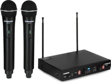 Sistema sem fio Samson Stage 212 canal duplo portátil VHF comprar usado  Enviando para Brazil