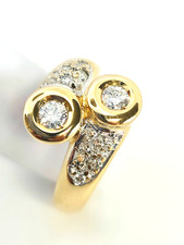 Brillantring gold 585 gebraucht kaufen  Möhnesee
