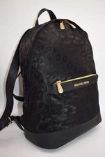 Mochila Michael Kors Morgan leopardo jacquard preta e dourada comprar usado  Enviando para Brazil