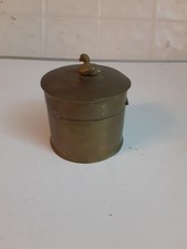 Vintage round brass for sale  Fredericksburg