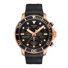Relógio de quartzo cronógrafo Tissot Seastar 1000 45,5 mm - T120.417.37.051.00 comprar usado  Enviando para Brazil
