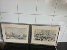 Two lowry prints for sale  UXBRIDGE