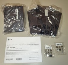 Nova Caixa Aberta Preta LG 27GS60QC-B Monitor Tela Suporte Base Suporte Parafusos comprar usado  Enviando para Brazil