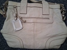 Cream leather via for sale  YEOVIL