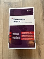 Assex karteikarten zivilrecht gebraucht kaufen Assex karteikarten zivilrecht gebraucht kaufen  Westheim