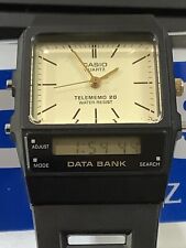 CASIO AB 20 Gold Mod. 344 " ANA - DIGI, JAPAN Años 80/90 " NEW CASE & BAND !!!  comprar usado  Enviando para Brazil