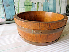 Vintage oak staved for sale  NORWICH