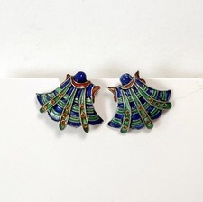 Ladybug earrings scarab for sale  Venice