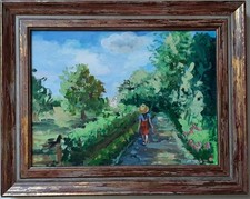 Tableau contemporain promeneus d'occasion  France
