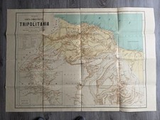 FASCISMO COLONIE AFRICA TRIPOLITANIA ITALIANA E FEZZAN VALLARDI EDITORE CM 98x68 comprar usado  Enviando para Brazil