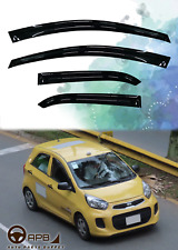 Para Kia Picanto Morning 11-16 viseiras defletoras de janela proteção ventilação proteção contra intempéries comprar usado  Enviando para Brazil