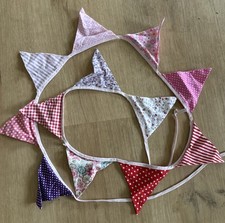 Wimpelkette stoff mädchen gebraucht kaufen  Hamburg