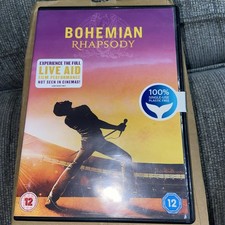 Bohemian rhapsody dvd for sale  WORKSOP