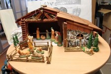 Weihnachtskrippe alpenländisc gebraucht kaufen  Leun