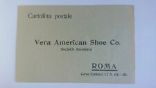 Cartolina pubblicitaria scarpe usato  Roma