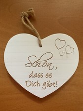 Herz holz aufdruck gebraucht kaufen  Krefeld