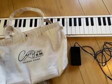 Piano Plegable 88 Teclas - Portátil, Tamaño Completo, 128 Voces, USB MIDI, Tecla de Viaje... segunda mano  Embacar hacia Mexico