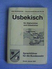 Sprachführer bundeswehr usbek gebraucht kaufen  Dallgow