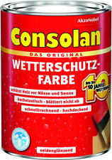Consolan wetterschutzfarbe ver gebraucht kaufen  Simmerath