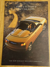Folheto Renault Megane Cabriolet 1997 comprar usado  Enviando para Brazil