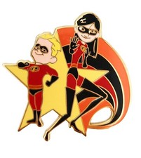 Usado, Pin Disney's "Os Incríveis", DASH & VIOLET, Shooting Star Series, LE 450 comprar usado  Enviando para Brazil