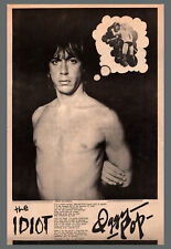 Poster iggy pop usato  Guidonia Montecelio