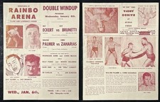 Wrestling program 1954 for sale  Watertown