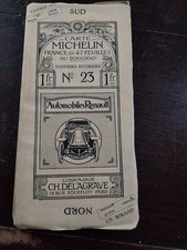 Carte routiere ancienne d'occasion  La Flotte