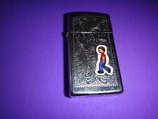 Usado, Isqueiro fino Zippo vintage ano 1993 com adesivo emoji Walking Boy comprar usado  Enviando para Brazil