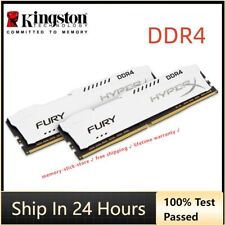 Memória RAM DIMM 288p HyperX FURY DDR4 16GB 32GB 64GB 2666 3200 2133 2400 desktop comprar usado  Enviando para Brazil