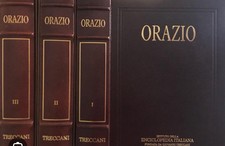 Treccani orazio volumi usato  Cava de Tirreni