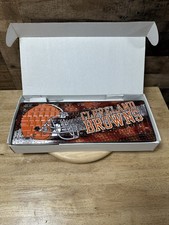 Teclado sem fio Keyscaper 510W multicolorido Cleveland Browns TK-501G, usado comprar usado  Enviando para Brazil