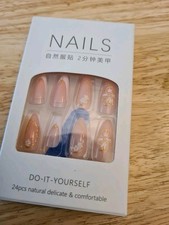 False nails pink for sale  LONDON