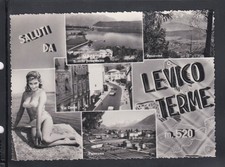 Cartolina saluti levico usato  Italia