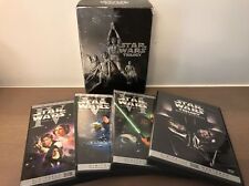Star Wars Trilogy IV V VI 4 5 6 DVD 4-Disc Box Set Widescreen REMASTERED VERSION comprar usado  Enviando para Brazil