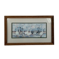 Framed watercolor wall for sale  Delton